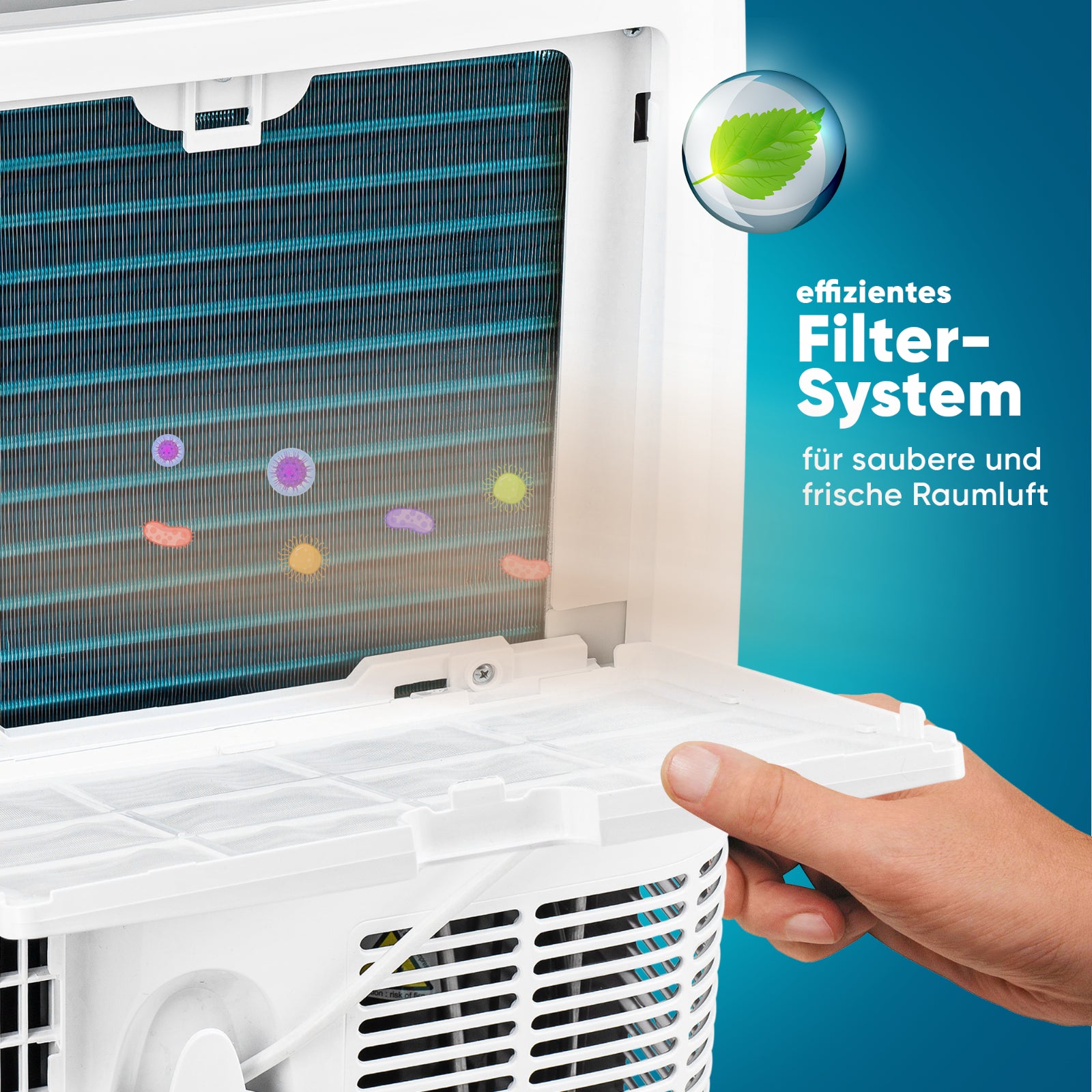 Mobile Klimaanlage Klimagerät 12000 BTU - 3500 Watt Monoblock Luftfilter 3,5 KW